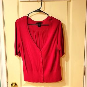 Preswick & Moore burgundy cardigan